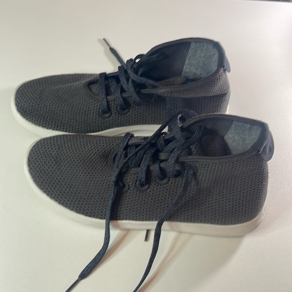 Allbirds TT Tree Topper Dark Charcoal Gray Hightop Shoes Size Men’s 8 - Picture 3 of 7